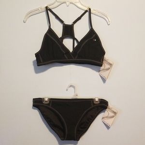 NWT Oakley Two Piece bathing suit, Large